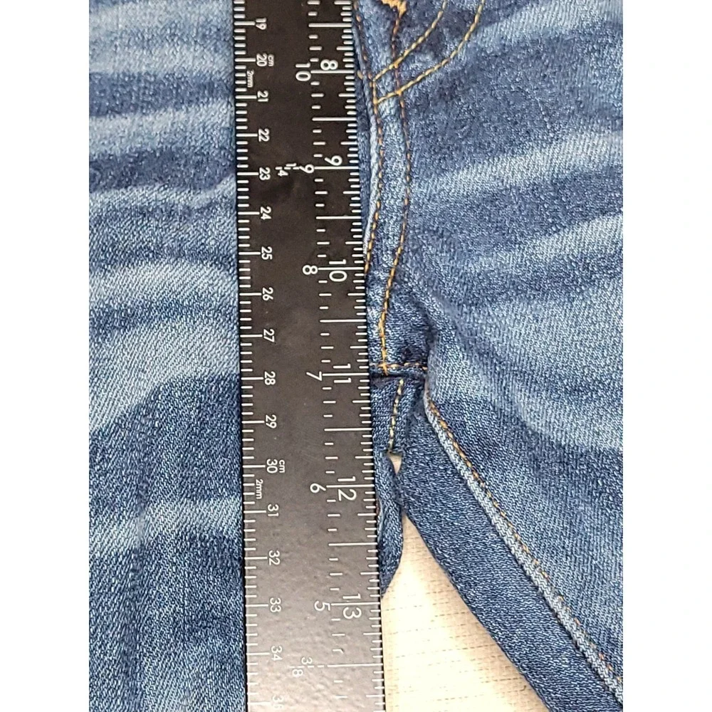 True Religion Jeans Mens 36 GENO Relaxed Slim Blue Legend Wash Horseshoe Pockets